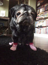 Pink Socks with Heart and Face